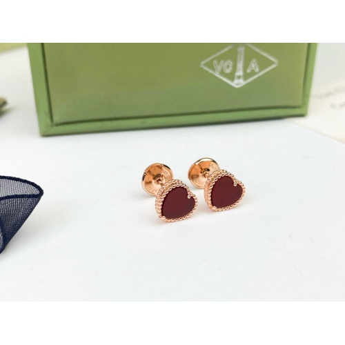 Replica Van Cleef &amp; Arpels Earrings For Women #1213817, $32.00 USD, [ITEM#1213817], Replica Van Cleef &amp; Arpels Earrings outlet from China