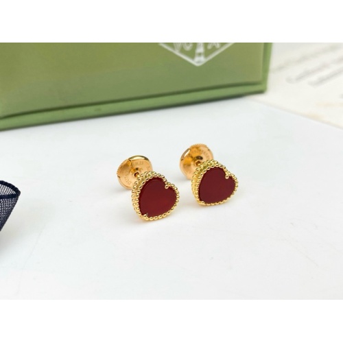 Replica Van Cleef &amp; Arpels Earrings For Women #1213818, $32.00 USD, [ITEM#1213818], Replica Van Cleef &amp; Arpels Earrings outlet from China