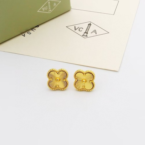 Replica Van Cleef &amp; Arpels Earrings For Women #1213930, $25.00 USD, [ITEM#1213930], Replica Van Cleef &amp; Arpels Earrings outlet from China