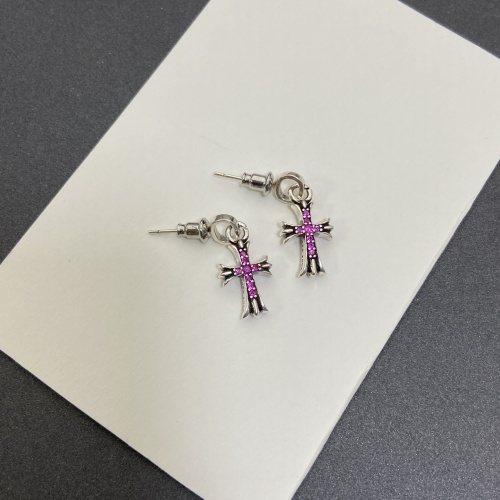 Replica Chrome Hearts Earrings For Women #1214043, $32.00 USD, [ITEM#1214043], Replica Chrome Hearts Earrings outlet from China