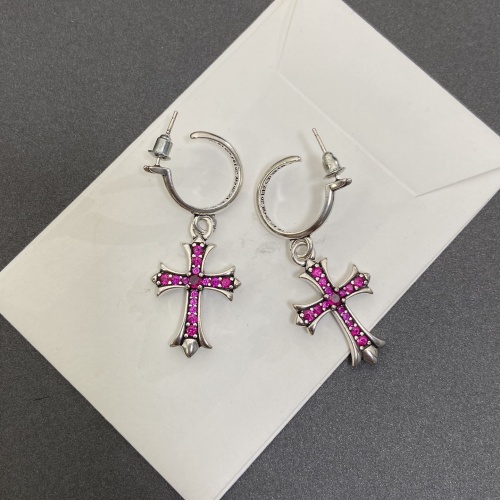 Replica Chrome Hearts Earrings For Women #1214051, $34.00 USD, [ITEM#1214051], Replica Chrome Hearts Earrings outlet from China