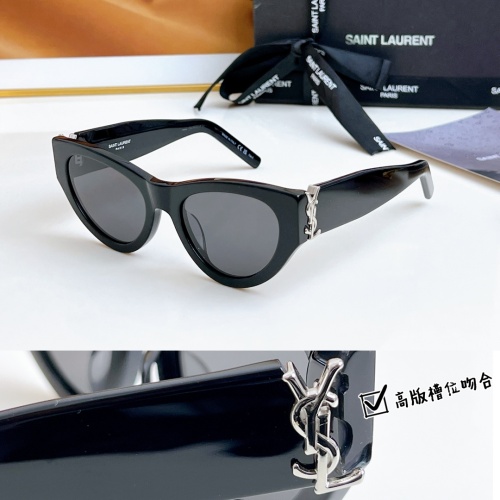 Replica Yves Saint Laurent YSL AAA Quality Sunglasses #1214122, $60.00 USD, [ITEM#1214122], Replica Yves Saint Laurent YSL AAA Quality Sunglasses outlet from China