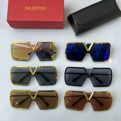 Replica Valentino AAA Quality Sunglasses #1214144 $60.00 USD for Wholesale
