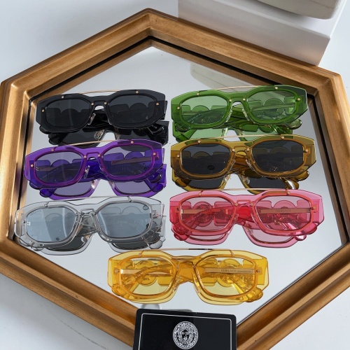 Replica Versace AAA Quality Sunglasses #1214179 $56.00 USD for Wholesale