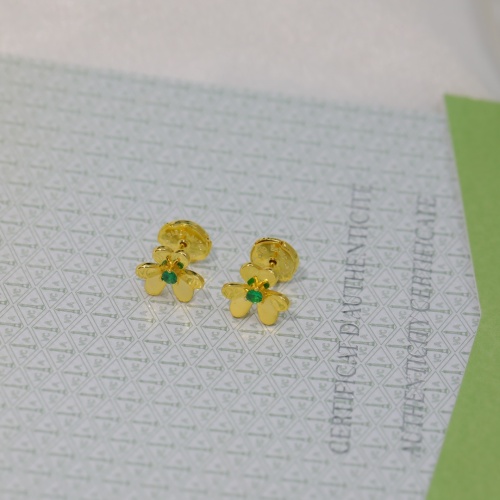 Replica Van Cleef & Arpels Earrings For Women #1214273 $39.00 USD for Wholesale