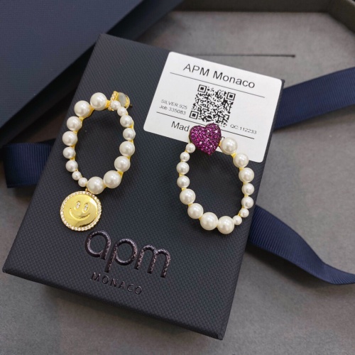 Replica Apm Monaco Earrings For Women #1214435 $38.00 USD for Wholesale