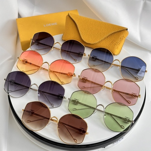 Replica LOEWE AAA Quality Sunglasses #1214485 $64.00 USD for Wholesale