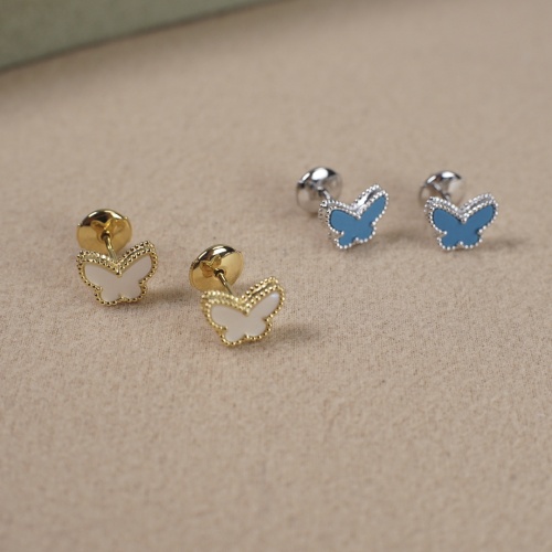 Replica Van Cleef & Arpels Earrings For Women #1214511 $48.00 USD for Wholesale