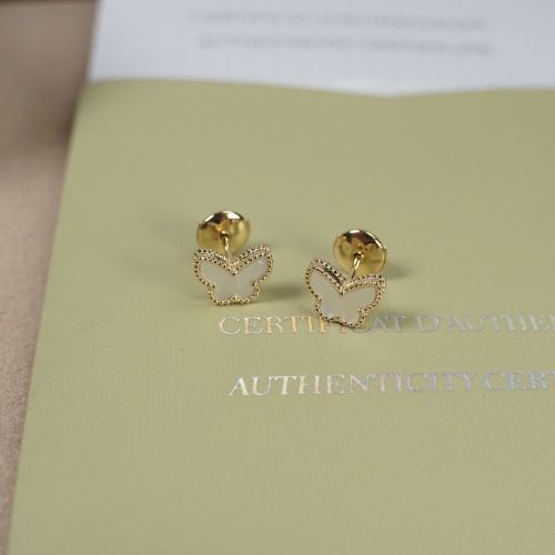 Replica Van Cleef & Arpels Earrings For Women #1214519 $48.00 USD for Wholesale