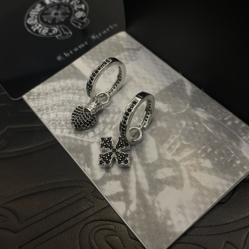 Replica Chrome Hearts Earrings For Women #1214735 $36.00 USD for Wholesale