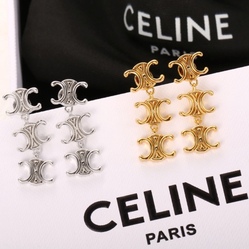 Replica Celine Earrings For Women #1214883 $27.00 USD for Wholesale