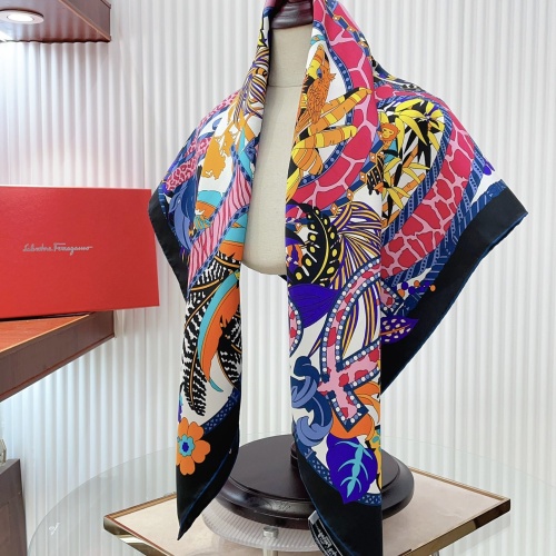 Replica Salvatore Ferragamo Silk Square For Women #1214894 $52.00 USD for Wholesale