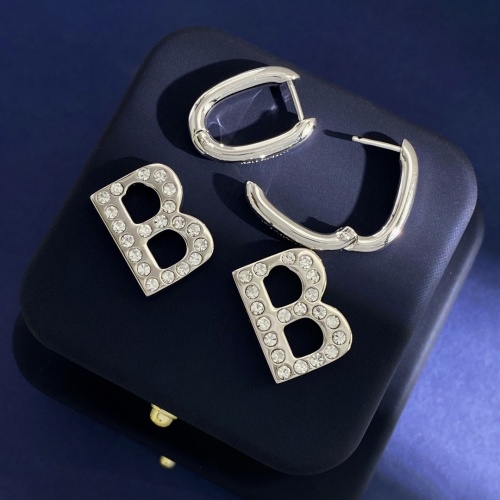 Replica Balenciaga Earrings For Women #1215228 $32.00 USD for Wholesale