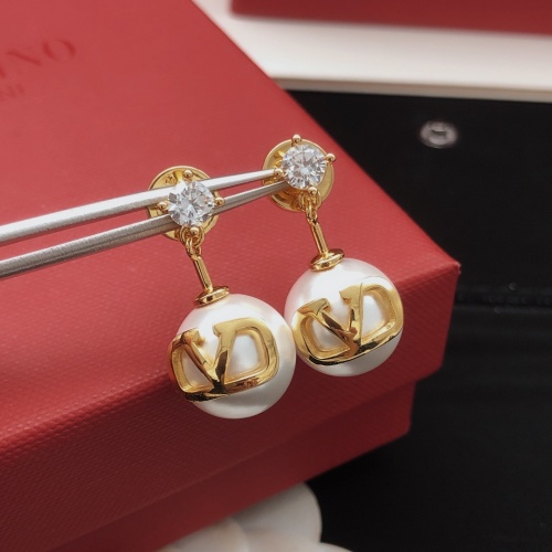 Replica Valentino Earrings For Women #1215504, $29.00 USD, [ITEM#1215504], Replica Valentino Earrings outlet from China