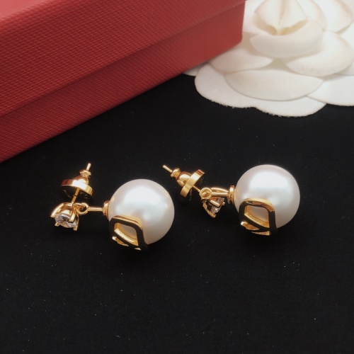 Replica Valentino Earrings For Women #1215504 $29.00 USD for Wholesale