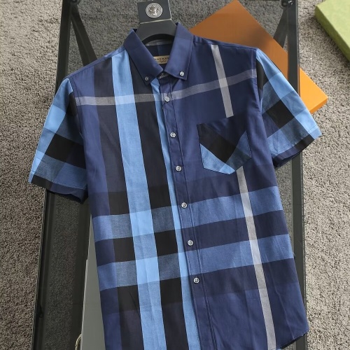 Replica Burberry Shirts Short Sleeved For Men #1215594, $38.00 USD, [ITEM#1215594], Replica Burberry Shirts outlet from China