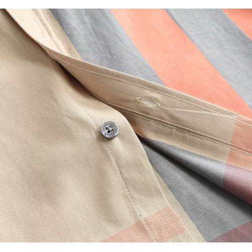 Replica Burberry Shirts Short Sleeved For Men #1215595 $38.00 USD for Wholesale