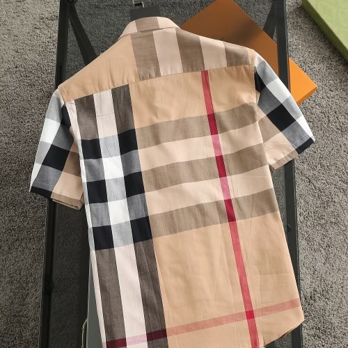 Replica Burberry Shirts Short Sleeved For Men #1215599 $36.00 USD for Wholesale