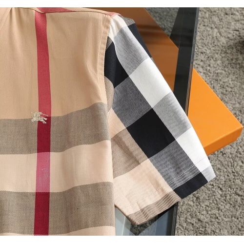 Replica Burberry Shirts Short Sleeved For Men #1215599 $36.00 USD for Wholesale