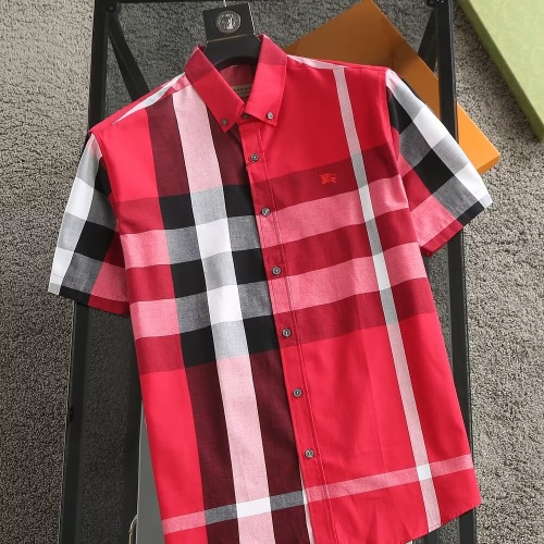 Replica Burberry Shirts Short Sleeved For Men #1215601, $36.00 USD, [ITEM#1215601], Replica Burberry Shirts outlet from China