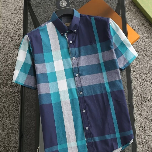 Replica Burberry Shirts Short Sleeved For Men #1215602, $36.00 USD, [ITEM#1215602], Replica Burberry Shirts outlet from China