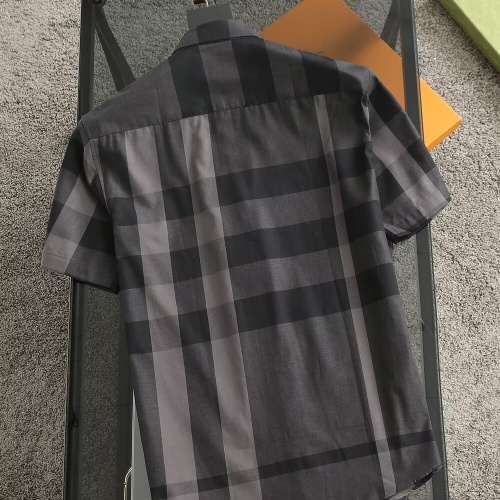 Replica Burberry Shirts Short Sleeved For Men #1215605 $36.00 USD for Wholesale