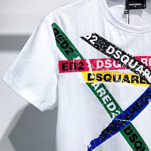 Replica Dsquared T-Shirts Short Sleeved For Men #1215614 $27.00 USD for Wholesale