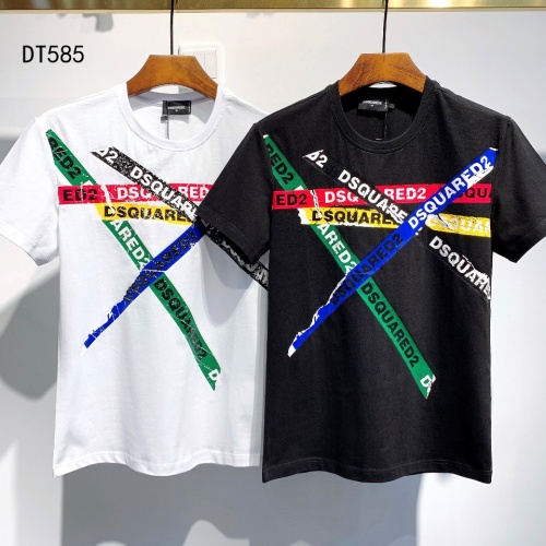 Replica Dsquared T-Shirts Short Sleeved For Men #1215615 $27.00 USD for Wholesale