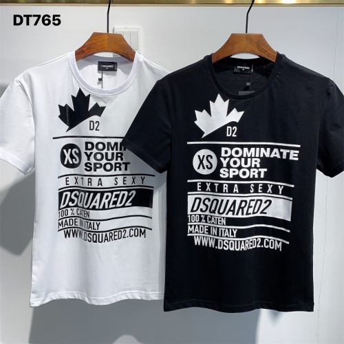 Replica Dsquared T-Shirts Short Sleeved For Men #1215620 $27.00 USD for Wholesale