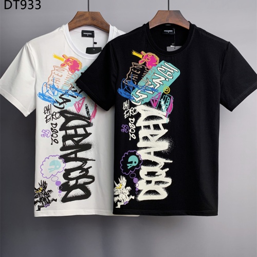 Replica Dsquared T-Shirts Short Sleeved For Men #1215624 $27.00 USD for Wholesale