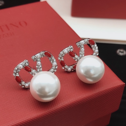 Replica Valentino Earrings For Women #1215647 $32.00 USD for Wholesale