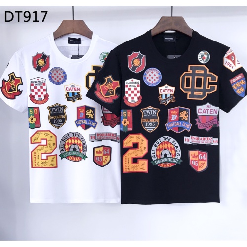 Replica Dsquared T-Shirts Short Sleeved For Men #1215717 $27.00 USD for Wholesale