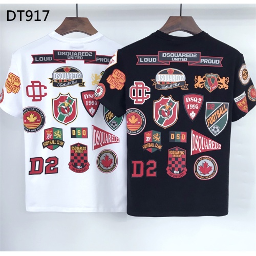 Replica Dsquared T-Shirts Short Sleeved For Men #1215718 $27.00 USD for Wholesale