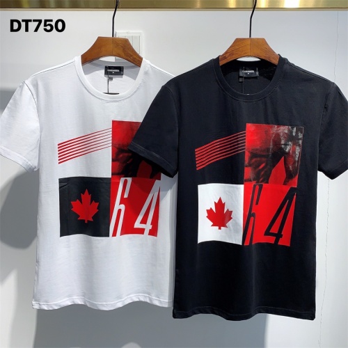 Replica Dsquared T-Shirts Short Sleeved For Men #1215728 $27.00 USD for Wholesale