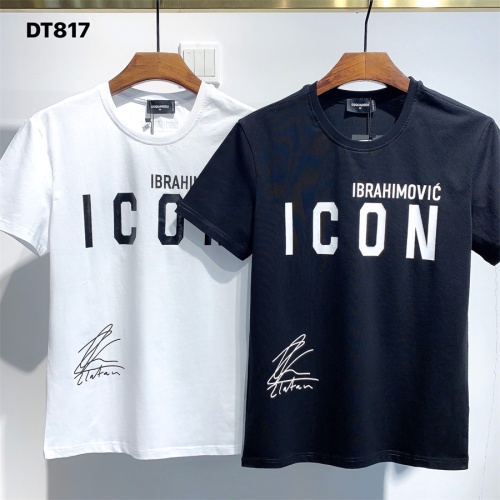 Replica Dsquared T-Shirts Short Sleeved For Men #1215731 $27.00 USD for Wholesale