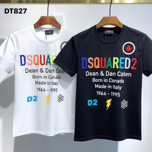 Replica Dsquared T-Shirts Short Sleeved For Men #1215732 $27.00 USD for Wholesale
