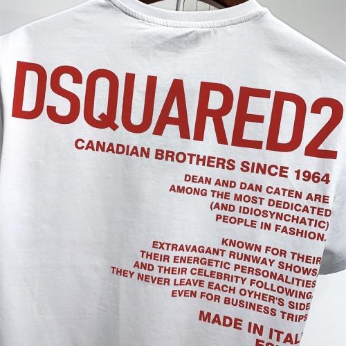 Replica Dsquared T-Shirts Short Sleeved For Men #1215736 $27.00 USD for Wholesale