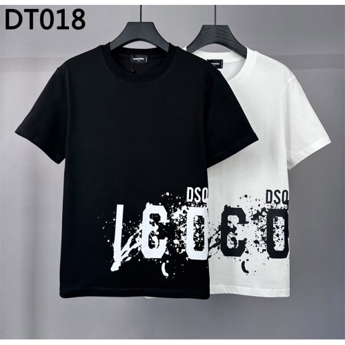 Replica Dsquared T-Shirts Short Sleeved For Men #1215758 $32.00 USD for Wholesale