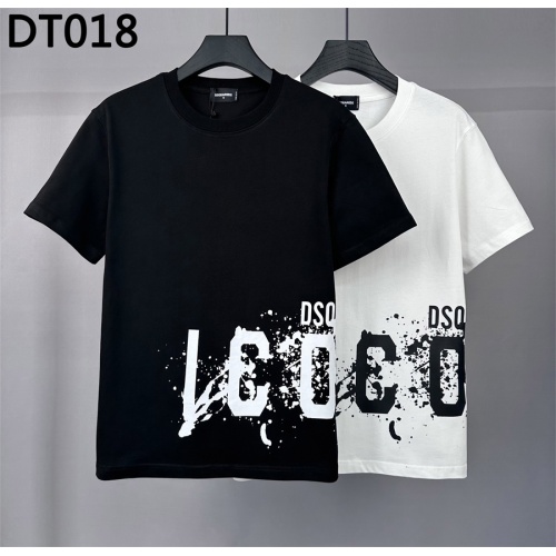 Replica Dsquared T-Shirts Short Sleeved For Men #1215759 $32.00 USD for Wholesale
