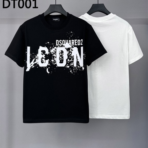 Replica Dsquared T-Shirts Short Sleeved For Men #1215762 $32.00 USD for Wholesale