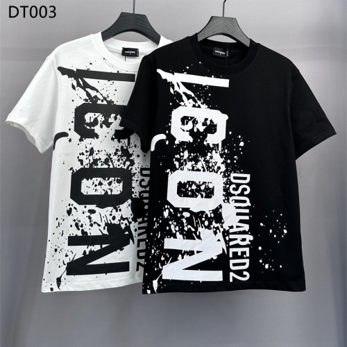 Replica Dsquared T-Shirts Short Sleeved For Men #1215765 $32.00 USD for Wholesale