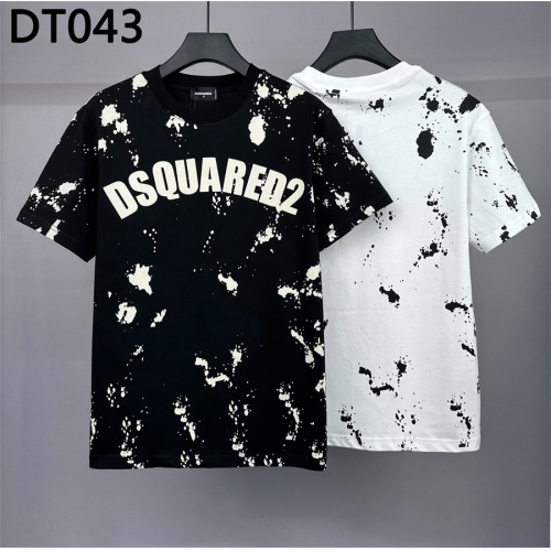 Replica Dsquared T-Shirts Short Sleeved For Men #1215770 $32.00 USD for Wholesale