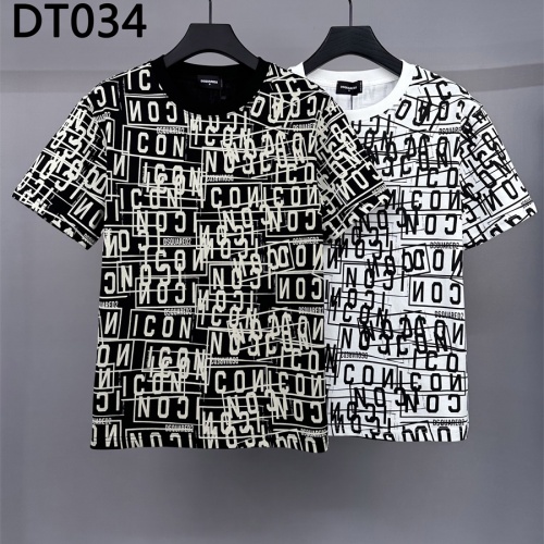 Replica Dsquared T-Shirts Short Sleeved For Men #1215773 $32.00 USD for Wholesale