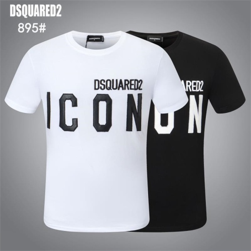 Replica Dsquared T-Shirts Short Sleeved For Men #1215779 $27.00 USD for Wholesale