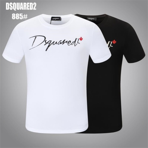 Replica Dsquared T-Shirts Short Sleeved For Men #1215787 $27.00 USD for Wholesale