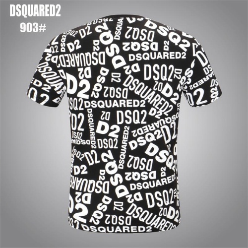 Replica Dsquared T-Shirts Short Sleeved For Men #1215792 $27.00 USD for Wholesale