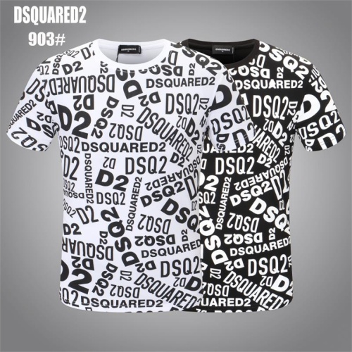 Replica Dsquared T-Shirts Short Sleeved For Men #1215792 $27.00 USD for Wholesale