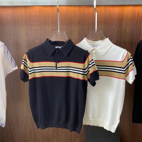 Replica Burberry T-Shirts Short Sleeved For Men #1216023 $40.00 USD for Wholesale