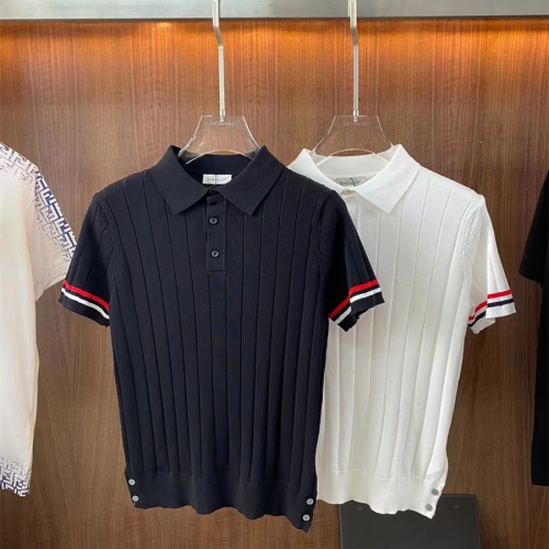 Replica Moncler T-Shirts Short Sleeved For Men #1216025 $40.00 USD for Wholesale