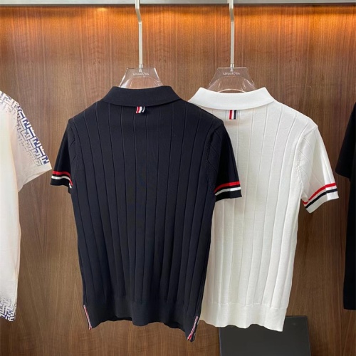 Replica Moncler T-Shirts Short Sleeved For Men #1216025 $40.00 USD for Wholesale